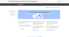 Desktop Screenshot of admins.googleapps.com