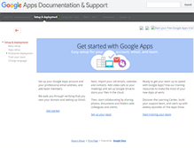 Tablet Screenshot of admins.googleapps.com